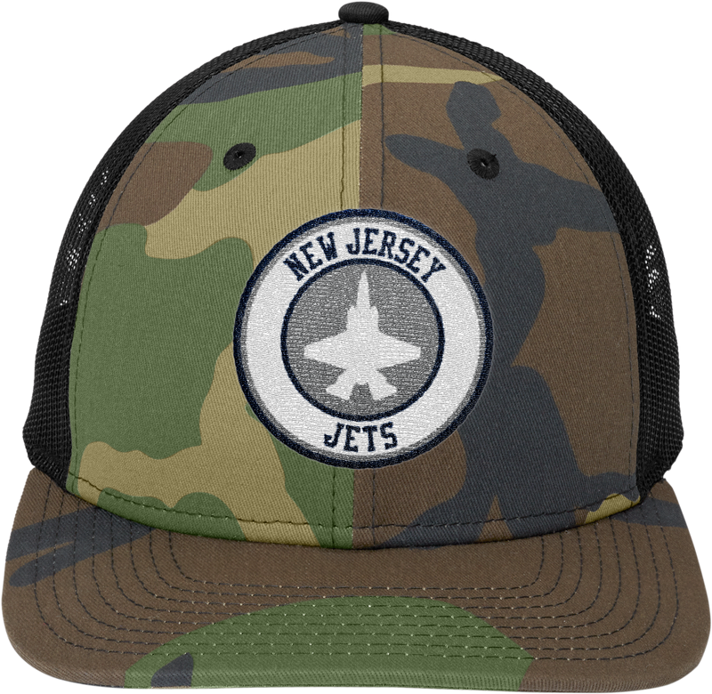 NJ Jets New Era Snapback Low Profile Trucker Cap