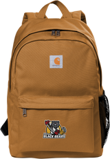 Dupage Black Bears Carhartt Canvas Backpack