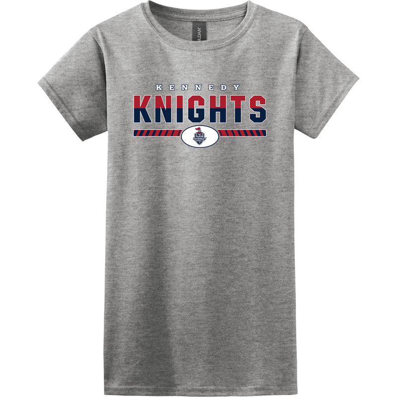 JFK Knights Football Softstyle Ladies' T-Shirt