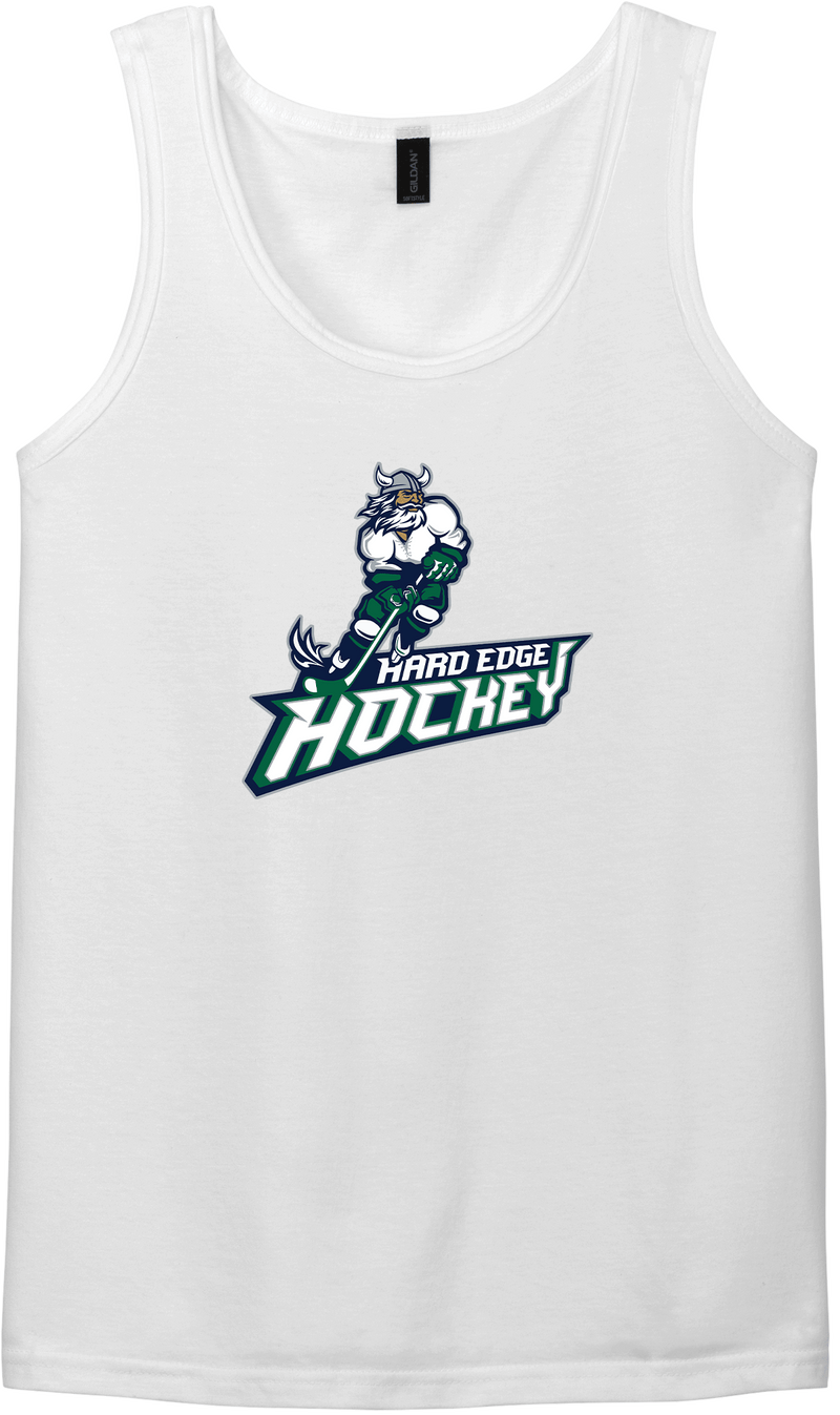 Hard Edge Hockey Softstyle Tank Top