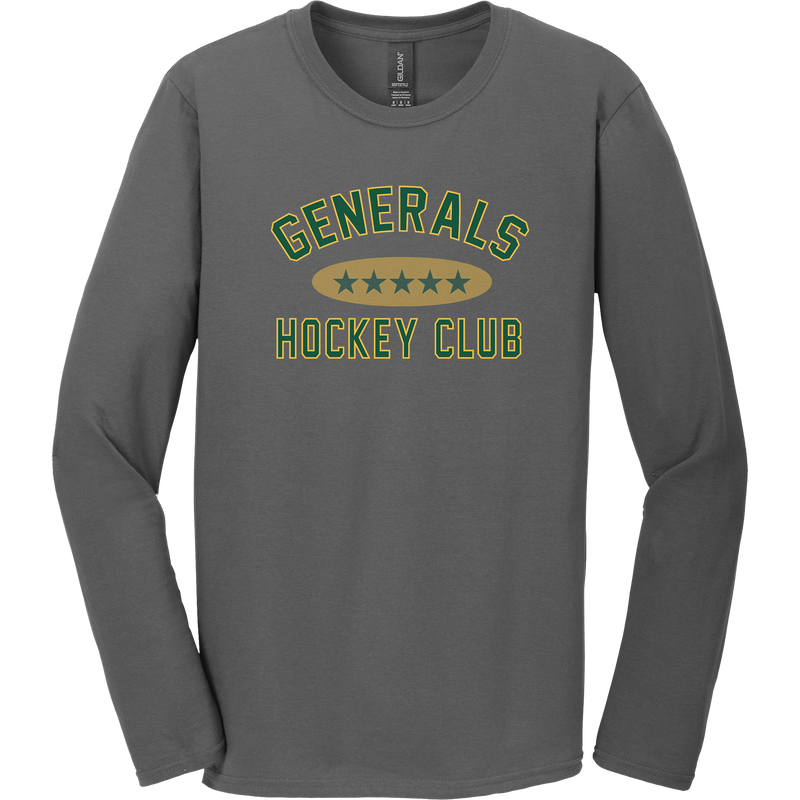 Red Bank Generals Softstyle Long Sleeve T-Shirt