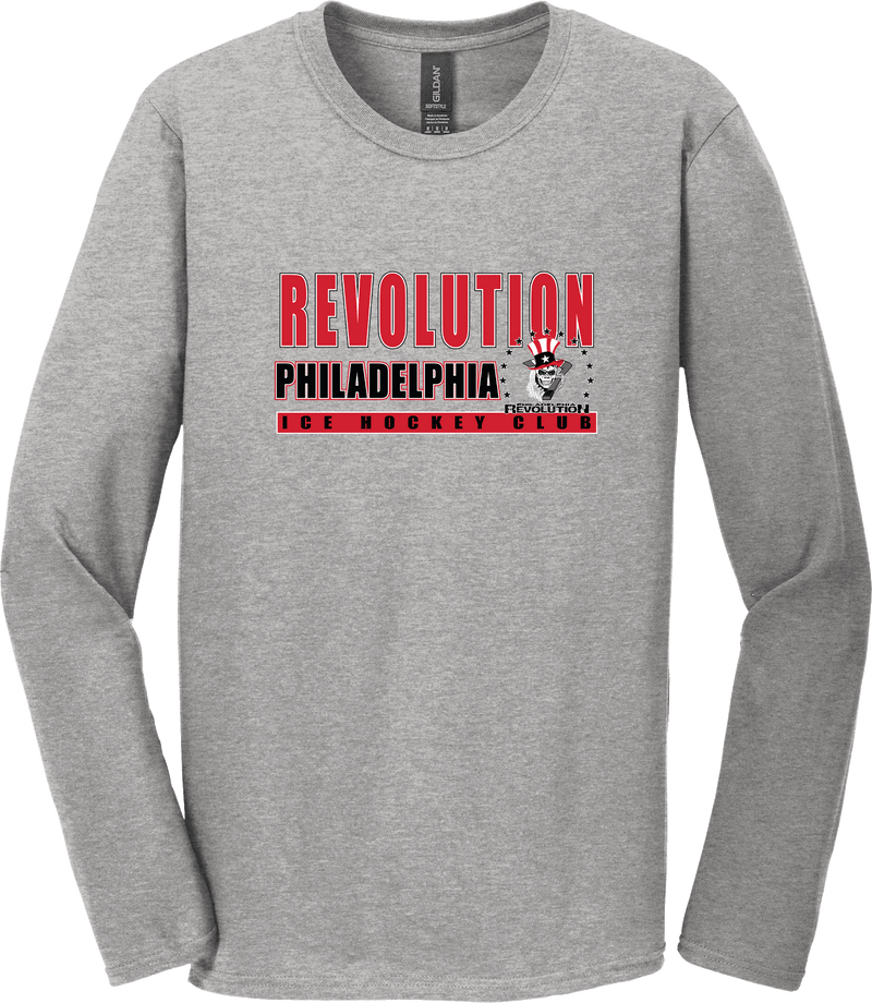 Phila Revolution Softstyle Long Sleeve T-Shirt