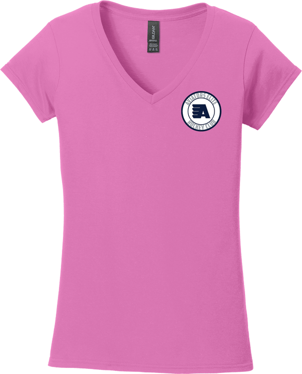 Aspen Aviators Softstyle Ladies Fit V-Neck T-Shirt