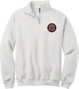 Palmyra Black Knights NuBlend 1/4-Zip Cadet Collar Sweatshirt