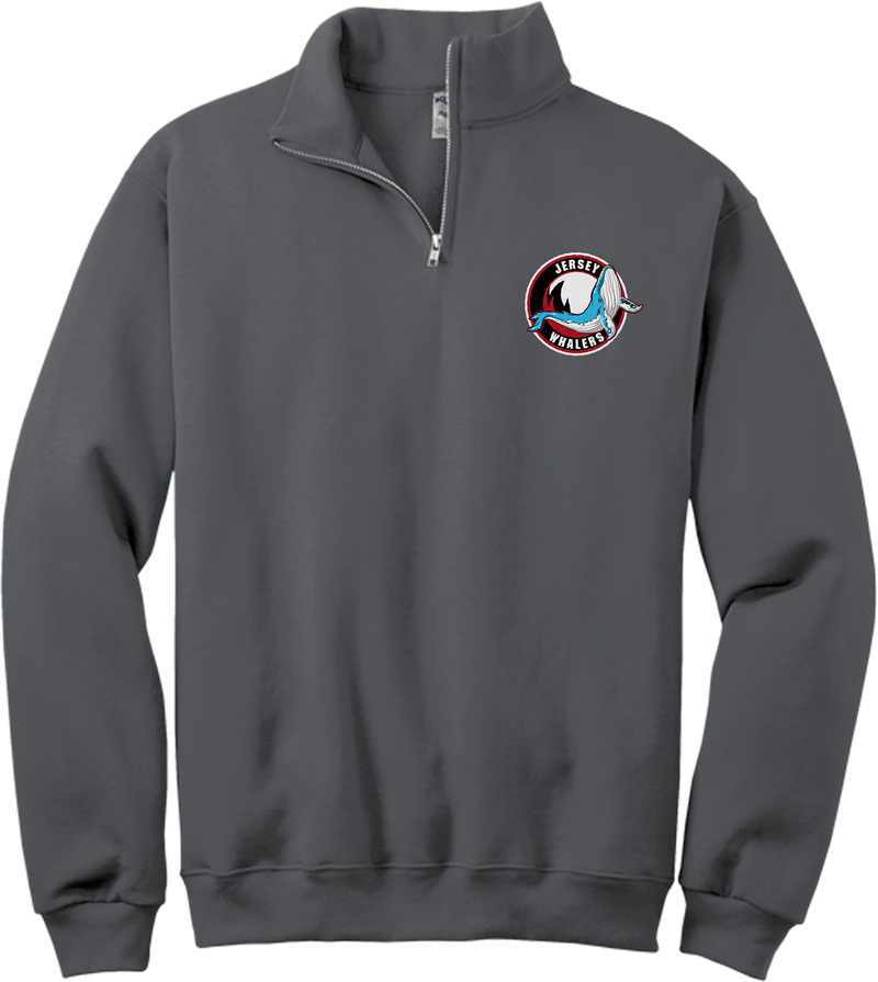 Jersey Shore Whalers NuBlend 1/4-Zip Cadet Collar Sweatshirt