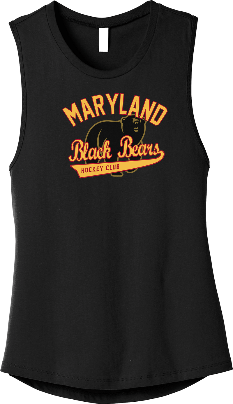 Maryland Black Bears Womens Jersey Muscle Tank