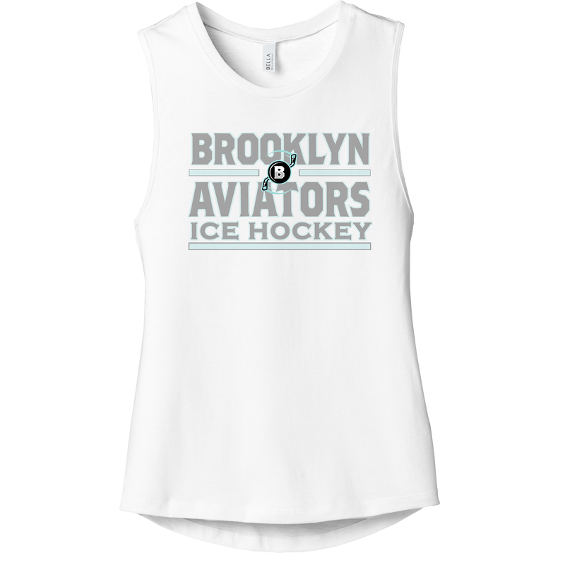 Brooklyn Aviators Womens Jersey Muscle Tank