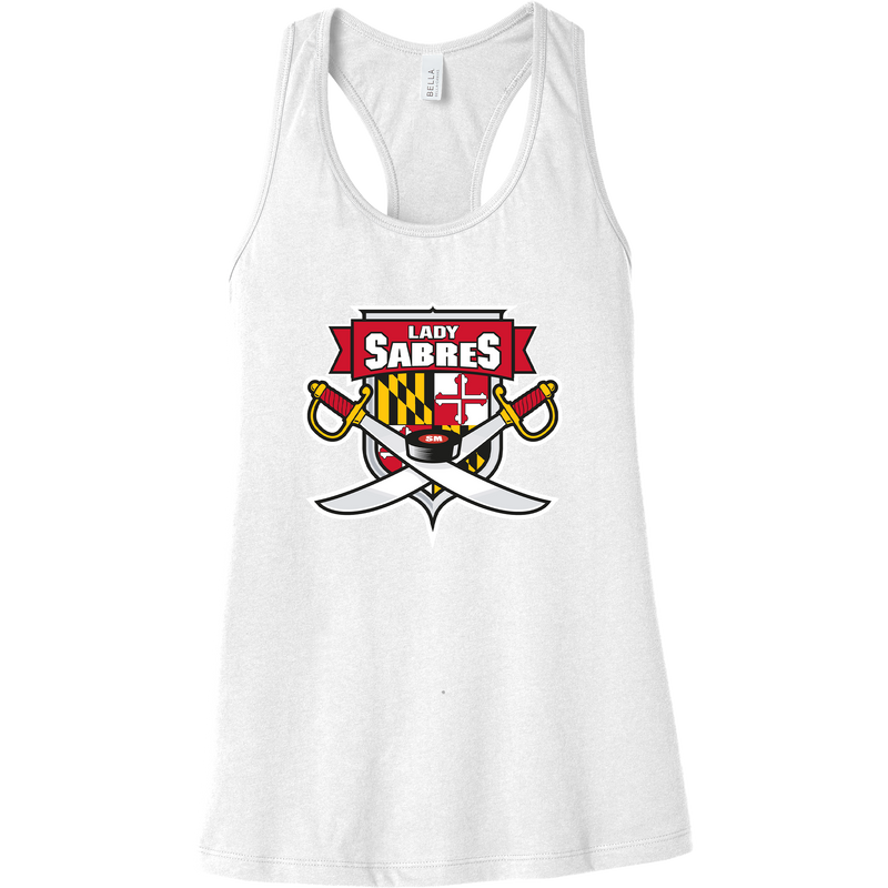 SOMD Lady Sabres Womens Jersey Racerback Tank