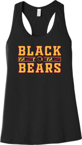 Maryland Black Bears Womens Jersey Racerback Tank