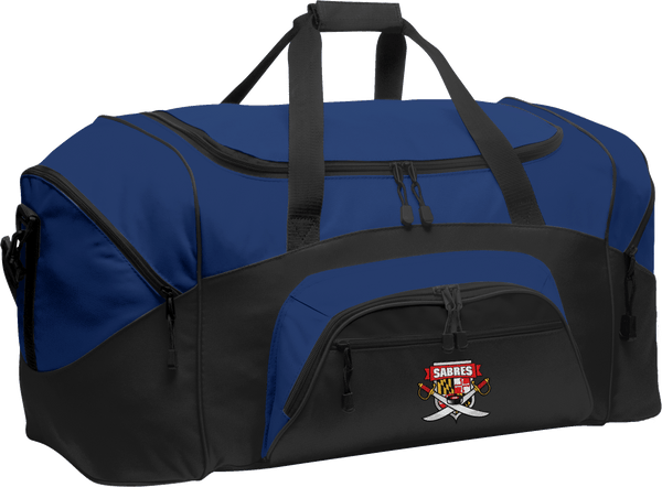 SOMD Sabres Standard Colorblock Sport Duffel