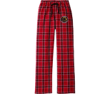 MD Jr. Black Bears Women's Flannel Plaid Pant