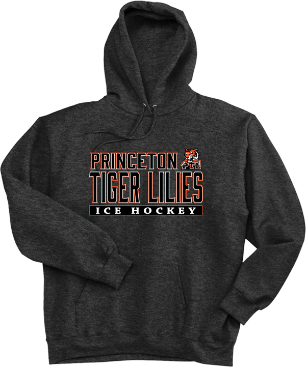 Princeton Tiger Lilies Ultimate Cotton - Pullover Hooded Sweatshirt