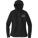 Philadelphia Flyers Elite New Era Ladies French Terry Full-Zip Hoodie