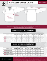 Mercer Tier 1 12U and Up Adult Player Jersey