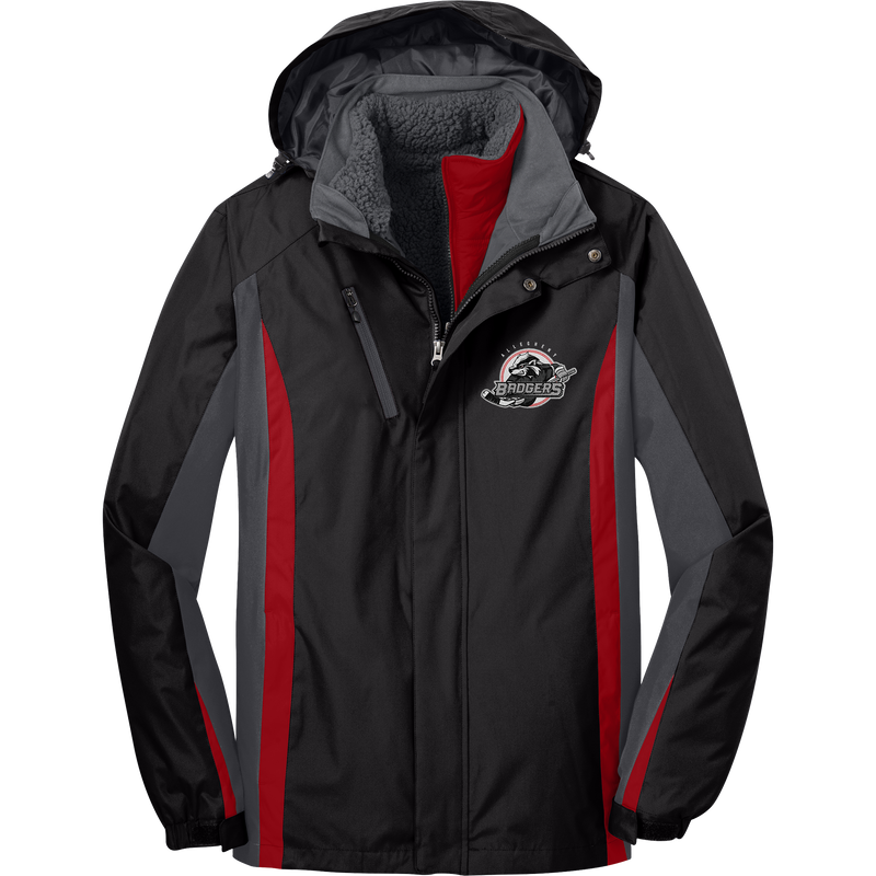 Allegheny Badgers Colorblock 3-in-1 Jacket