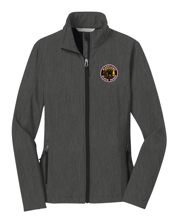 Maryland Black Bears Ladies Core Soft Shell Jacket