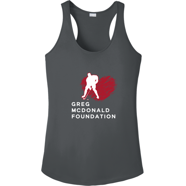 Greg McDonald Foundation Women's PosiCharge Competitor Racerback Tank