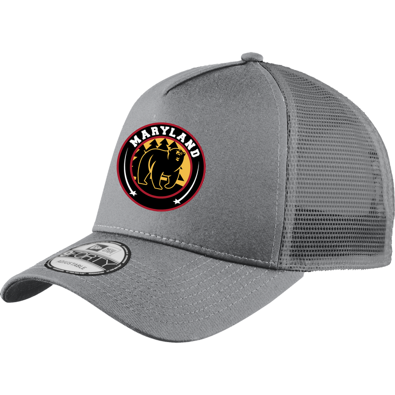 Maryland Black Bears New Era Snapback Trucker Cap