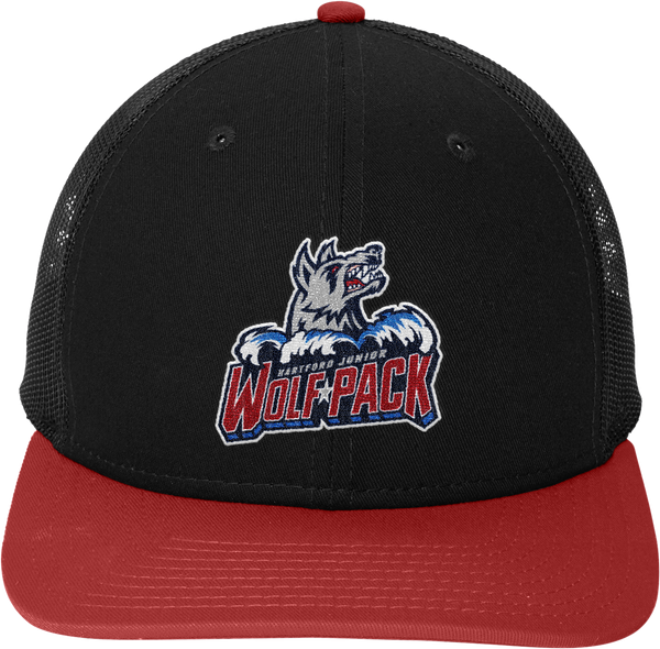 Hartford Jr. Wolfpack New Era Snapback Low Profile Trucker Cap