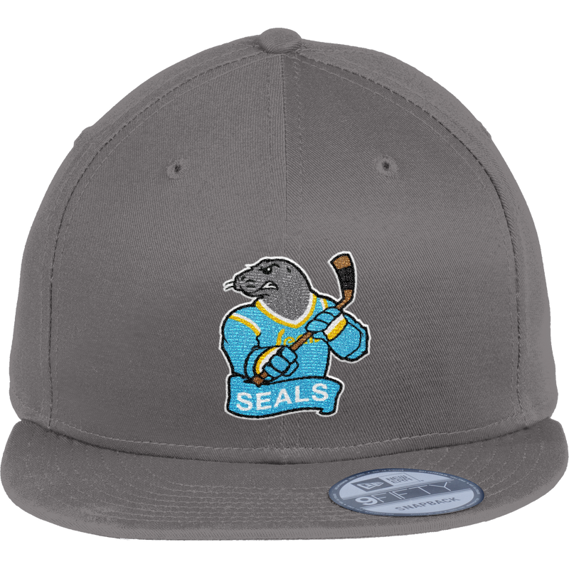 Atlantic City Seals New Era Flat Bill Snapback Cap