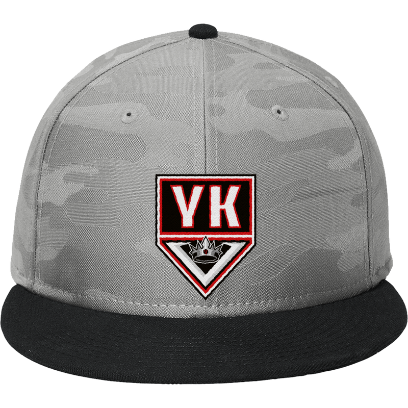 Young Kings New Era Camo Flat Bill Snapback Cap