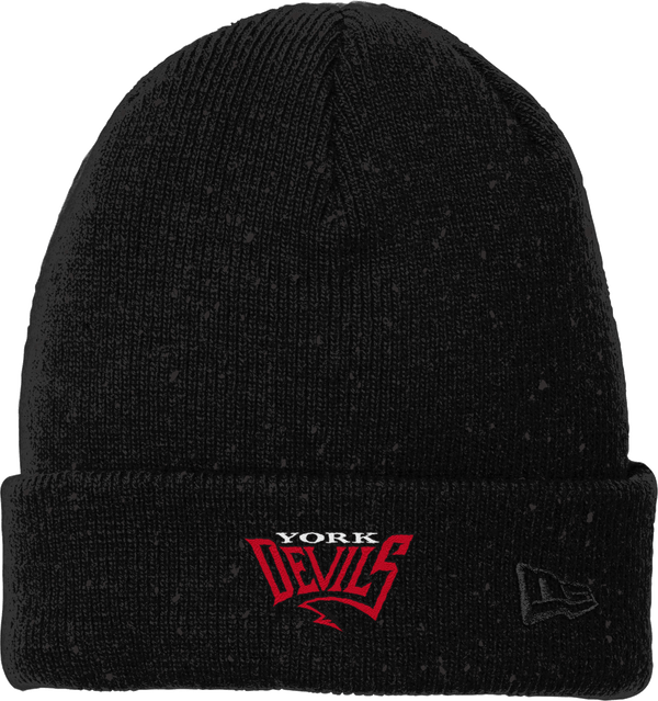 York Devils New Era Speckled Beanie