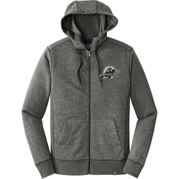 Allegheny Badgers New Era French Terry Full-Zip Hoodie