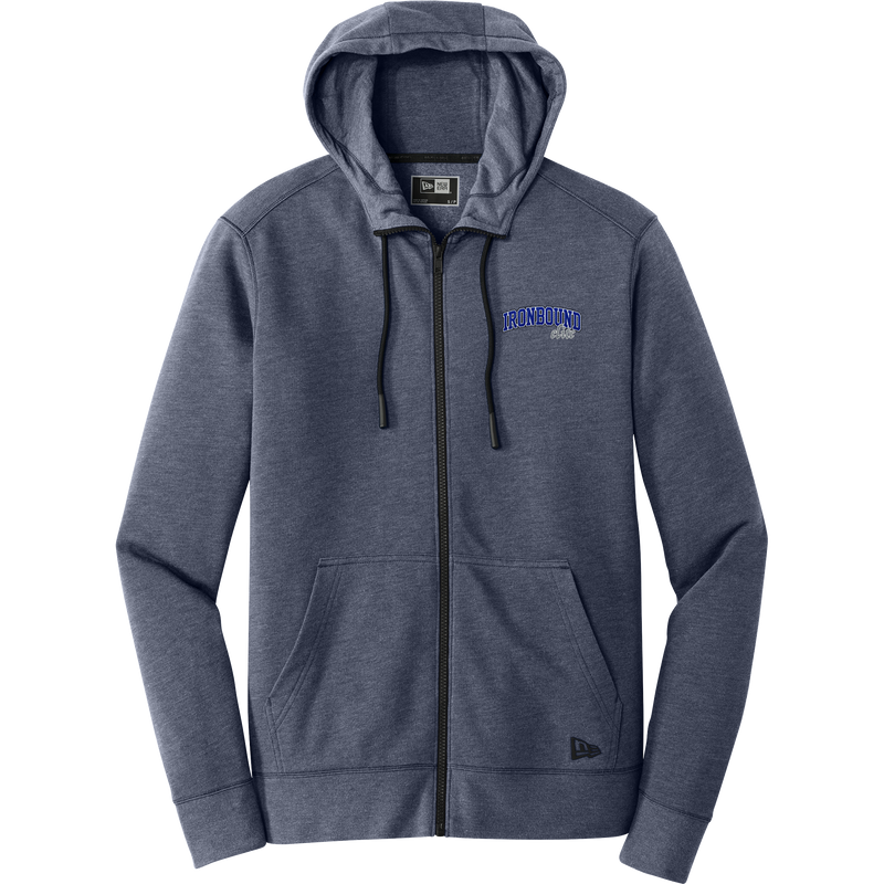 Ironbound New Era Tri-Blend Fleece Full-Zip Hoodie