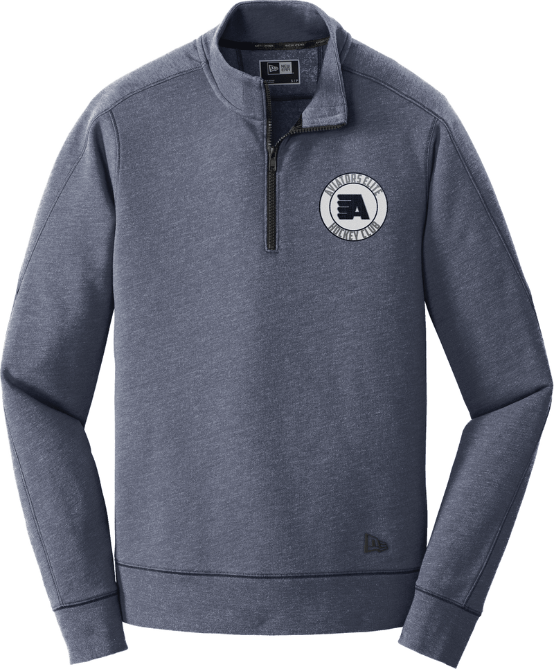 Aspen Aviators New Era Tri-Blend Fleece 1/4-Zip Pullover