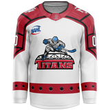 NJ Titans Player Sublimated Jersey - White - Kit