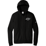 CT Oil Kings Nike Club Fleece Sleeve Swoosh Full-Zip Hoodie