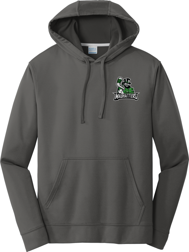 Atlanta Madhatters Performance Fleece Pullover Hooded Sweatshirt