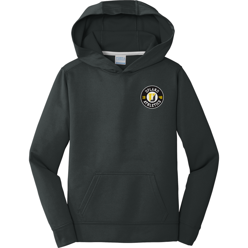 Upland Country Day School Youth Performance Fleece Pullover Hooded Sweatshirt