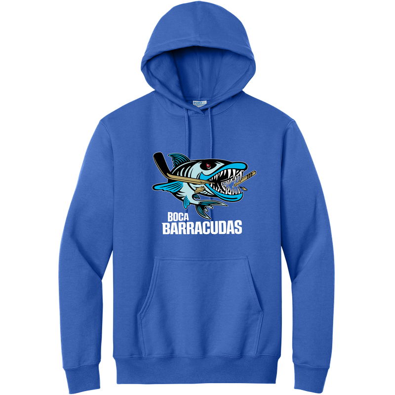 Boca Barracudas Essential Fleece Pullover Hooded Sweatshirt