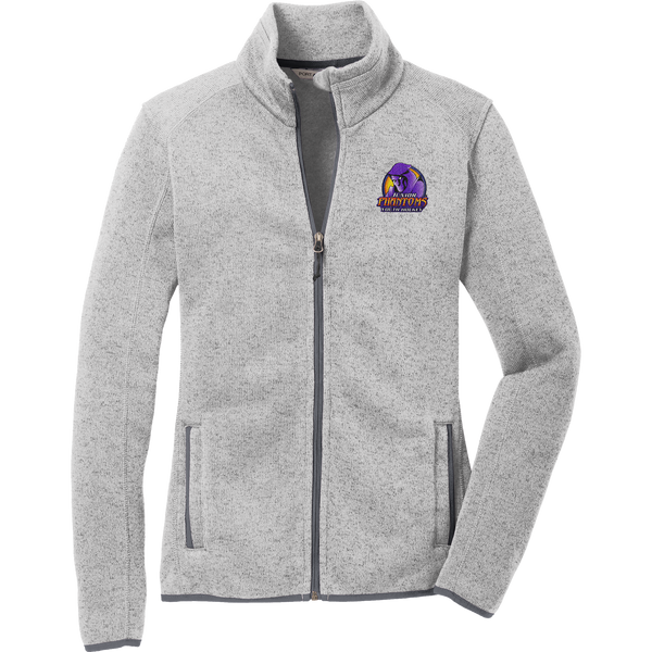 Jr. Phantoms Ladies Sweater Fleece Jacket