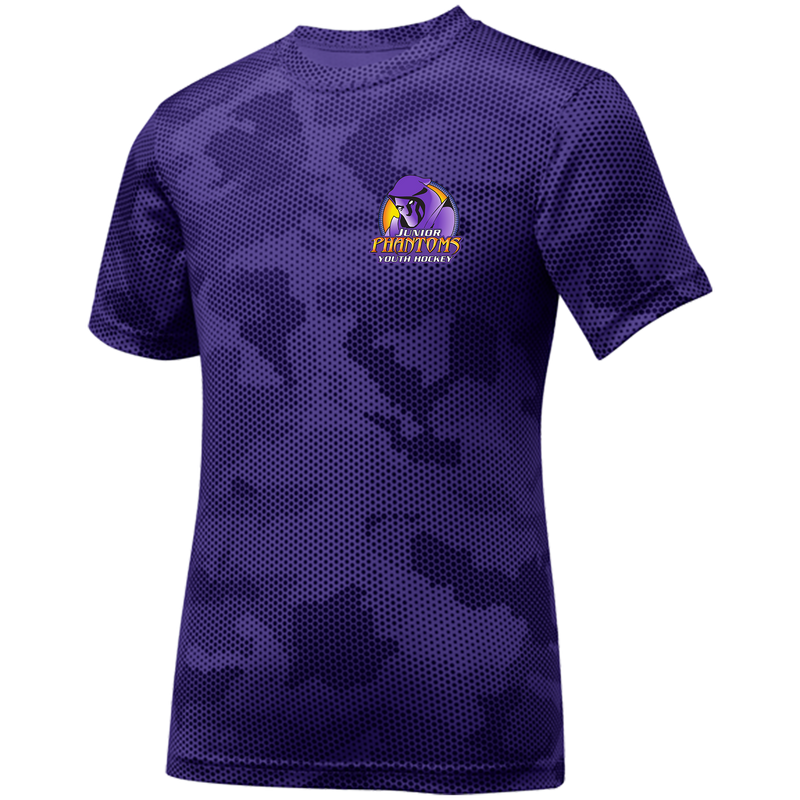 Jr. Phantoms Youth CamoHex Tee