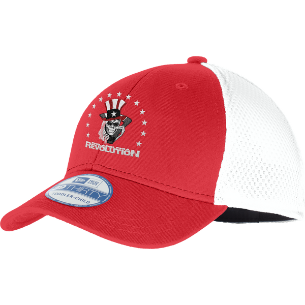 Phila Revolution New Era Youth Stretch Mesh Cap