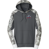 Hartford Jr. Wolfpack Sport-Wick Mineral Freeze Fleece Colorblock Hooded Pullover