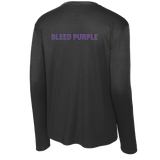 Curry College (Bleed Purple CC) Long Sleeve PosiCharge Competitor Tee