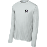 Lady Badgers Youth Long Sleeve PosiCharge Competitor Tee