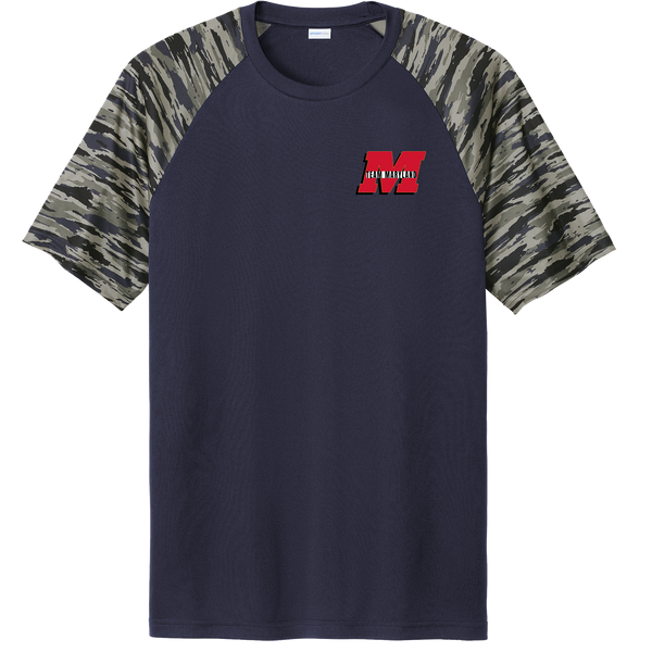 Team Maryland Drift Camo Colorblock Tee