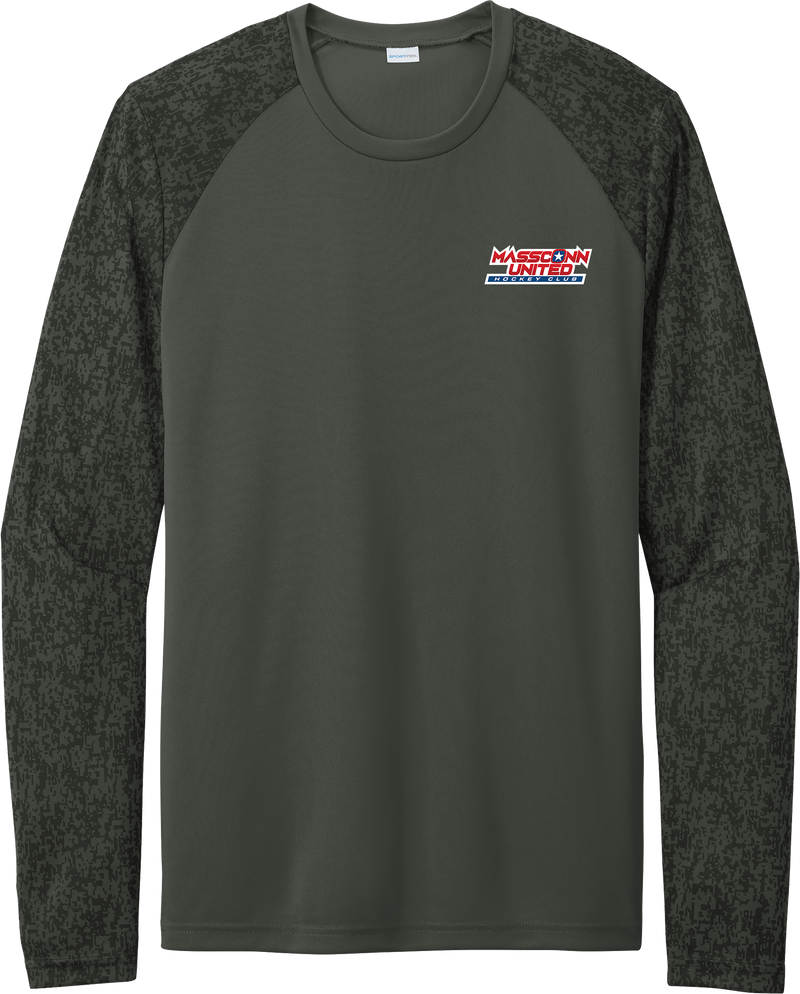 Mass Conn United Long Sleeve Digi Camo Tee