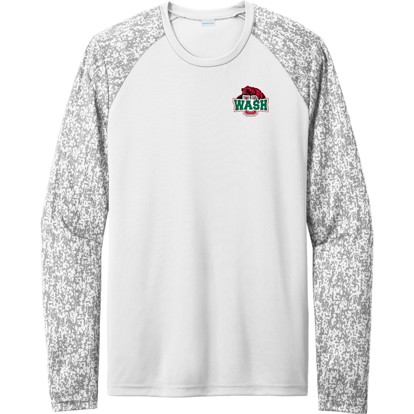 Wash U Long Sleeve Digi Camo Tee