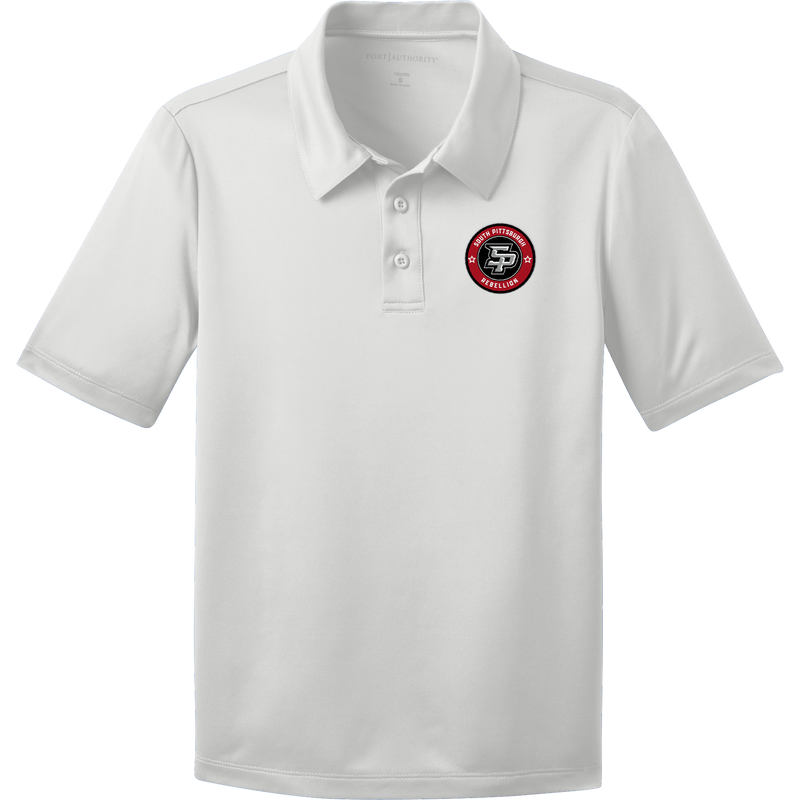 South Pittsburgh Rebellion Youth Silk Touch Performance Polo